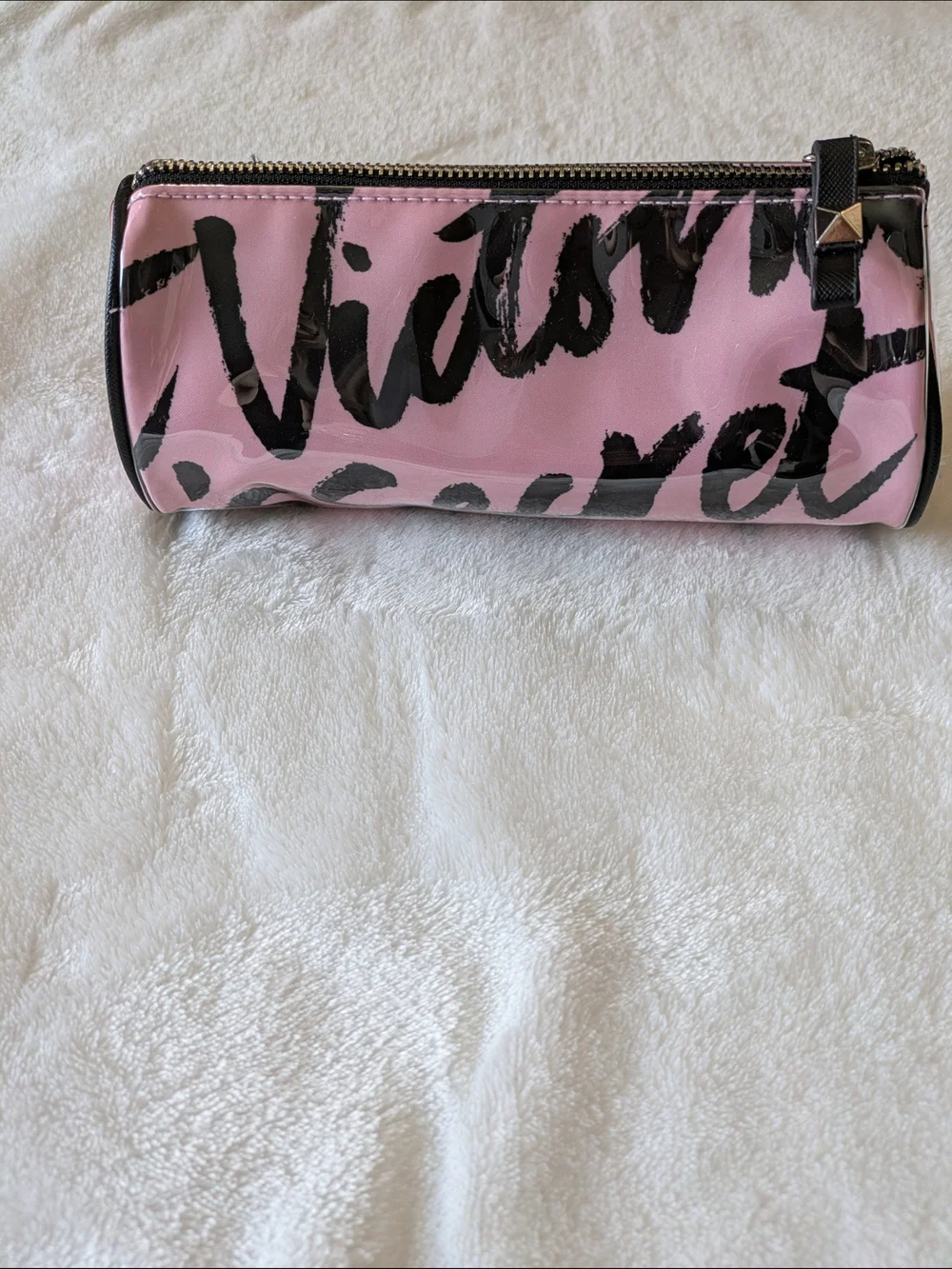 NWOT VICTORIA'S SECRET Script Cosmetic Pouch